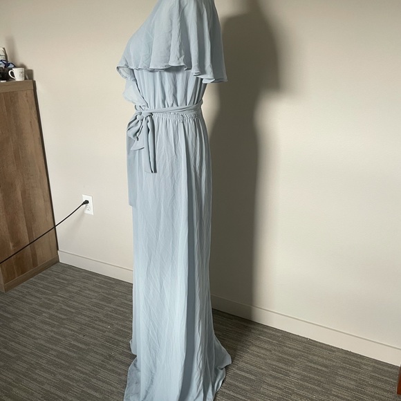 Show me your mumu Audrey Maxi Dress S Steep blue - Picture 9 of 14